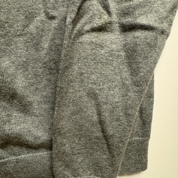 Talbots Gray Cardigan with Multicolor Yoke - Picture 5 of 7